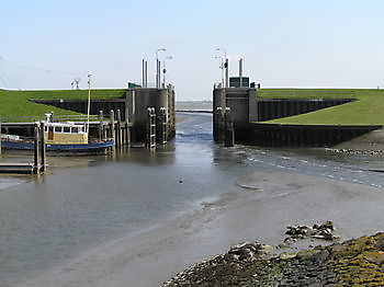 Munterzijl keersluis Museumgemaal Cremer Termuntenzijl