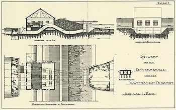 Cremer bouwtekening Museumgemaal Cremer Termuntenzijl