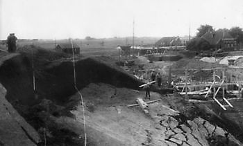 Bouw gemaal Cremer Museumgemaal Cremer Termuntenzijl