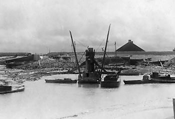 Bouw gemaal Cremer Museumgemaal Cremer Termuntenzijl