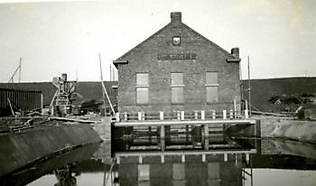 Bouw gemaal Cremer Museumgemaal Cremer Termuntenzijl