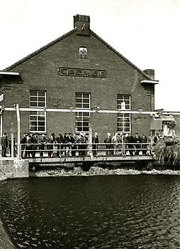 Installatie krooshekreiniger Museumgemaal Cremer Termuntenzijl